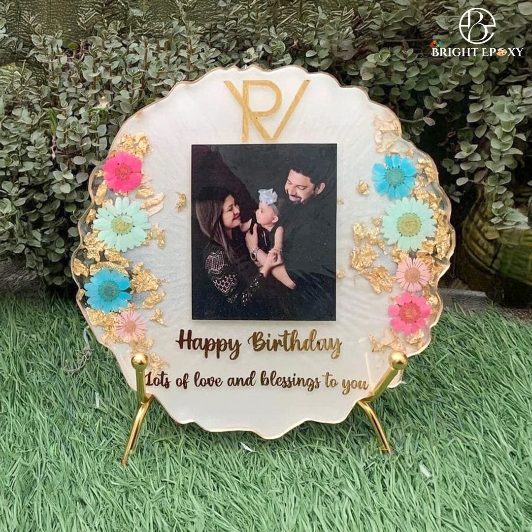 Resin Family Photo Frame